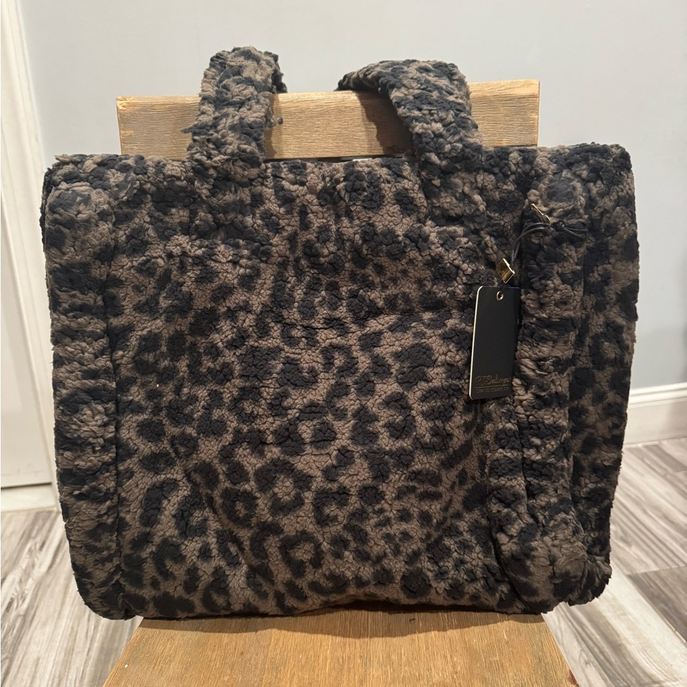 P.J Salvage Coco Faux Fur Tote